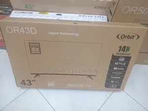 Orbit TV 43inch Smart Android TV New 20 26 Model