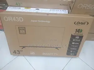 Orbit TV 43inch Smart Android TV New 20 26 Model