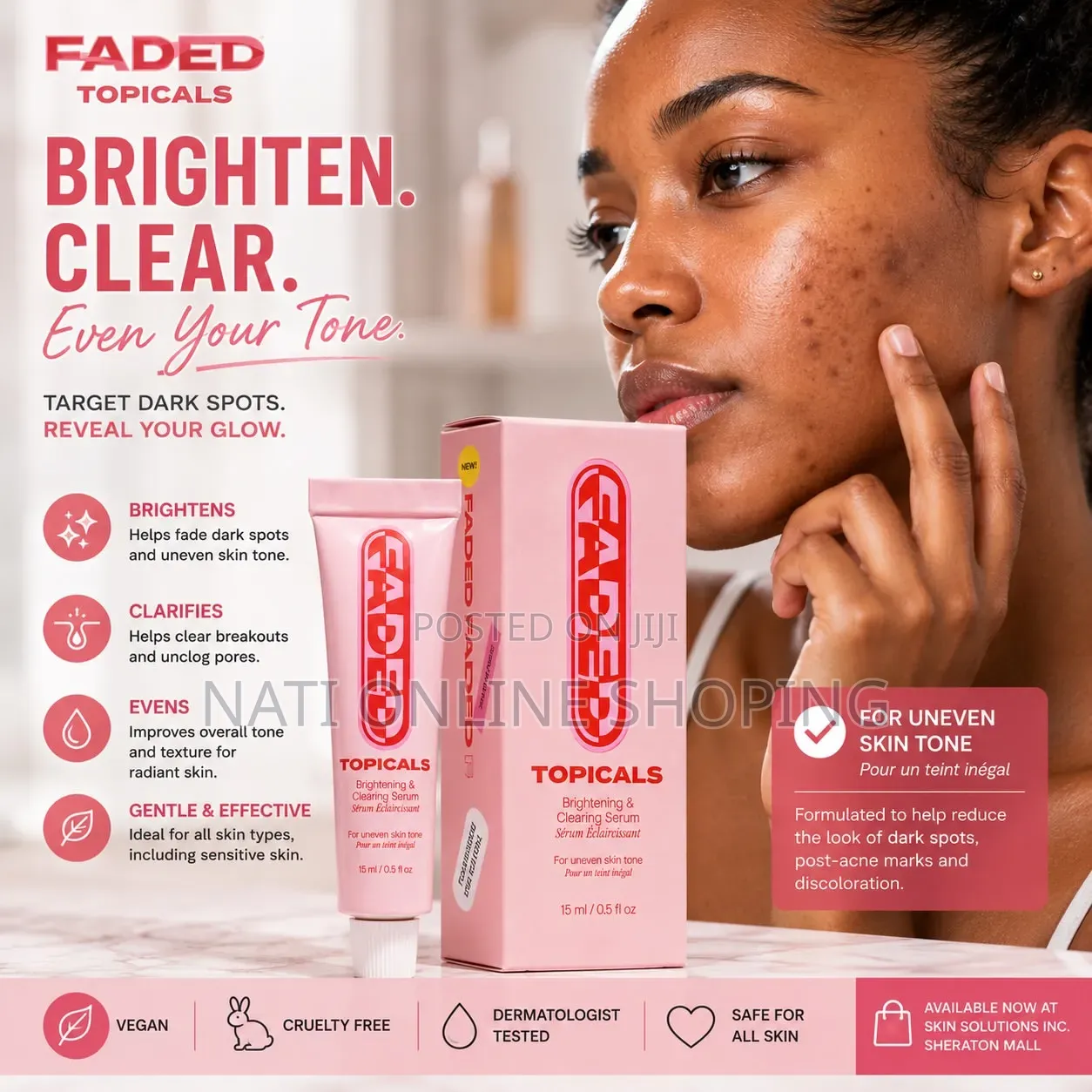 Topicals Faded Brightening Clearing Serum