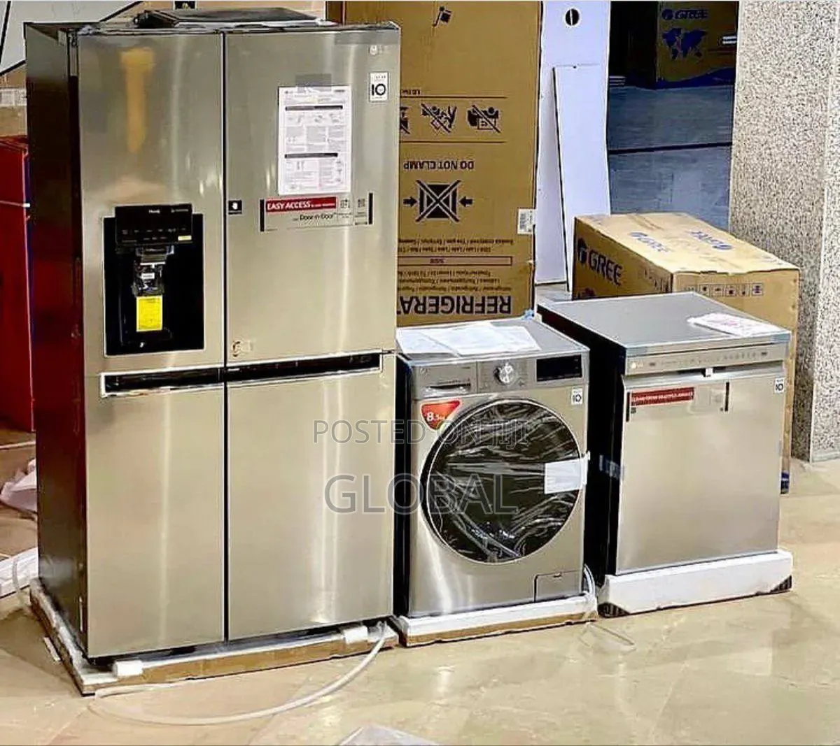 LG Side by Side 4door Refrigerator