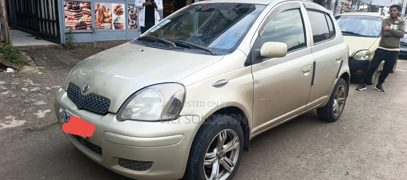 Toyota Vitz 2004 Brown
