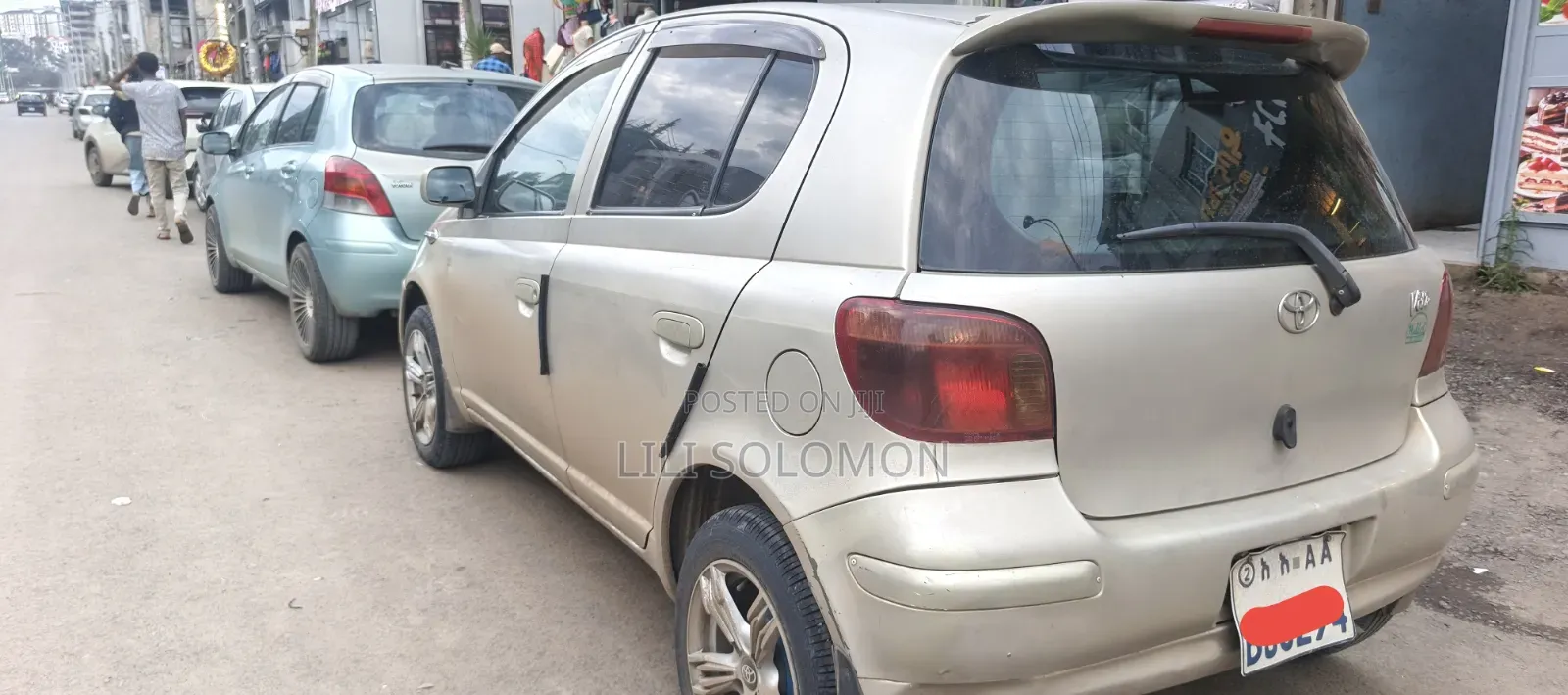 Toyota Vitz 2004 Brown