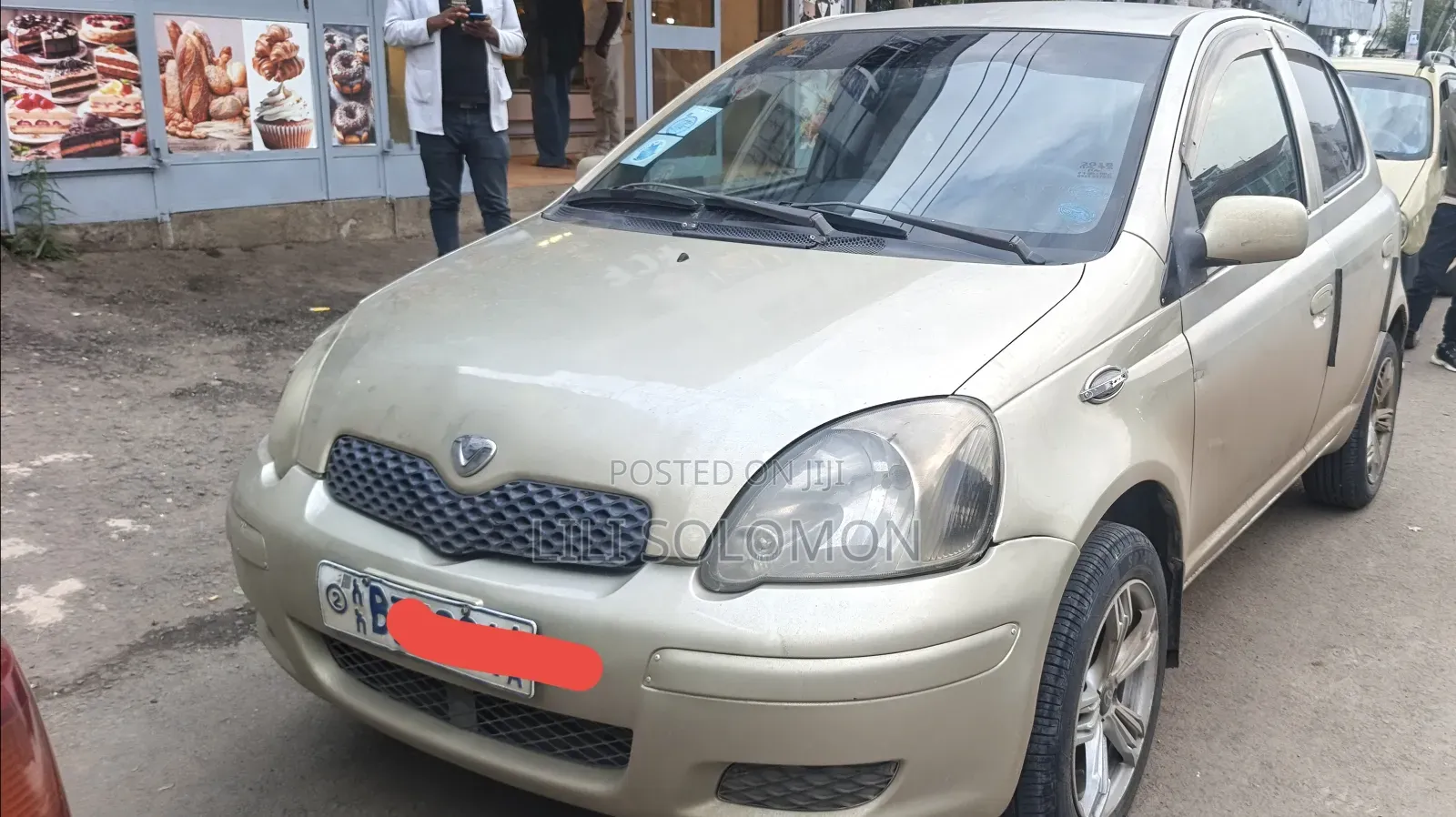 Toyota Vitz 2004 Brown