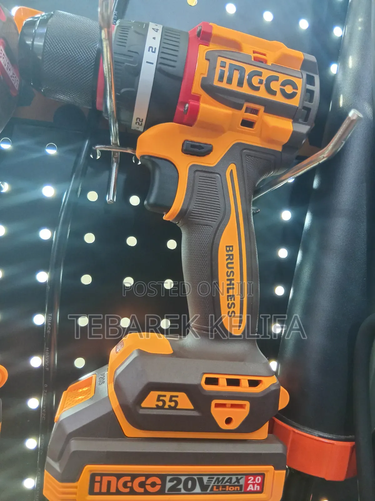 Ingco Compact Brushless Cordless Drill