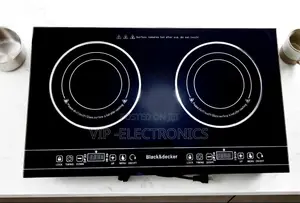 Black+Decker Ceramic Stove Double Electric Ceramic Cooker – 2 Burner