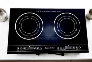 Black+Decker Ceramic Stove Double Electric Ceramic Cooker – 2 Burner