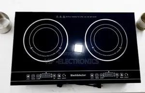 Black+Decker Ceramic Stove Double Electric Ceramic Cooker – 2 Burner