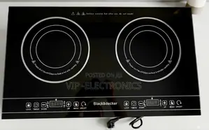 Black+Decker Ceramic Stove Double Electric Ceramic Cooker