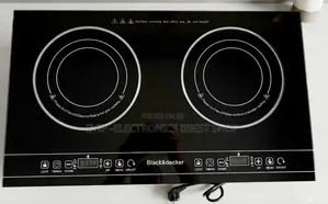 Black+Decker Ceramic Stove Double Electric Ceramic Cooker