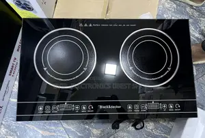 Black+Decker Ceramic Stove Double Electric Ceramic Cooker