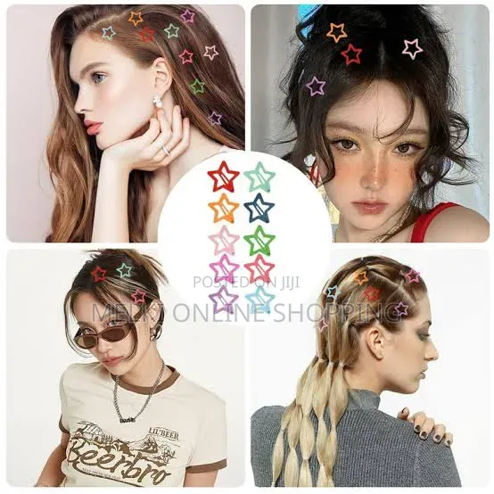 Star Hair Clips