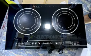 Black+Decker Ceramic Stove Double Burner / 2 Cooking Zones Cooker