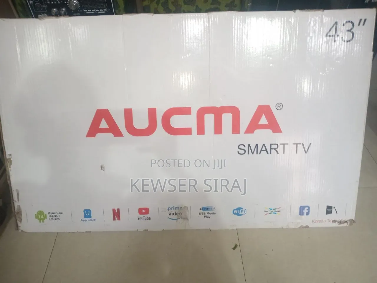 Aucma TV 43 Inch Smart TV