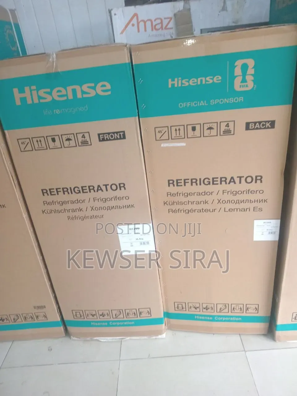 Hisense 270 Liter Refrigerator New 20 26 Model