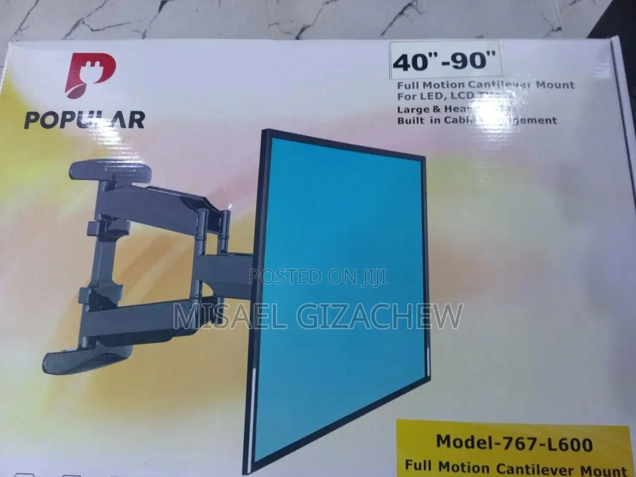 Flaxebil TV Wall Mount for 40-90 Inch