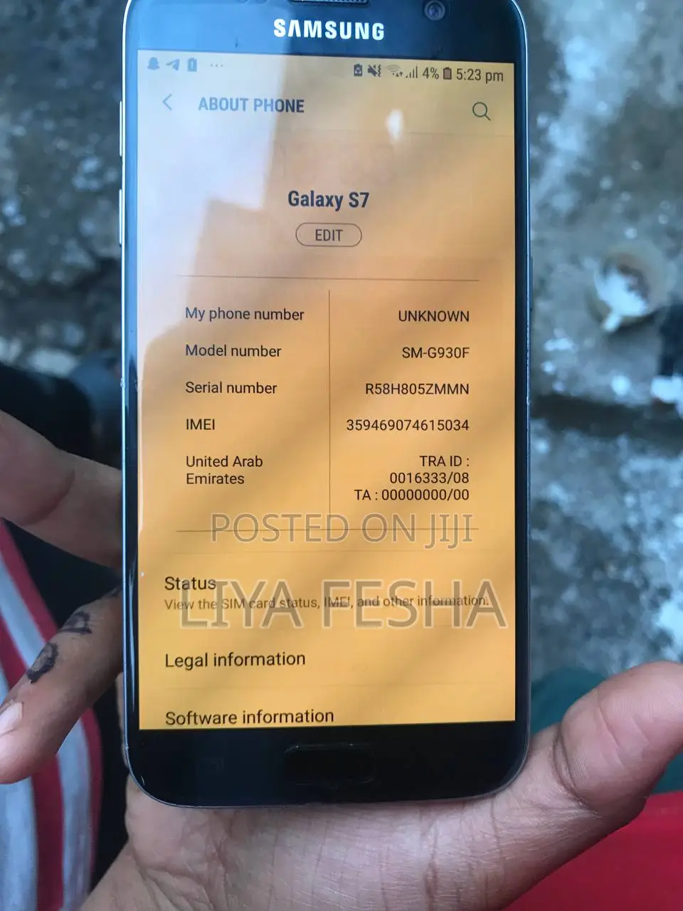 Samsung Galaxy S7 32 GB Black