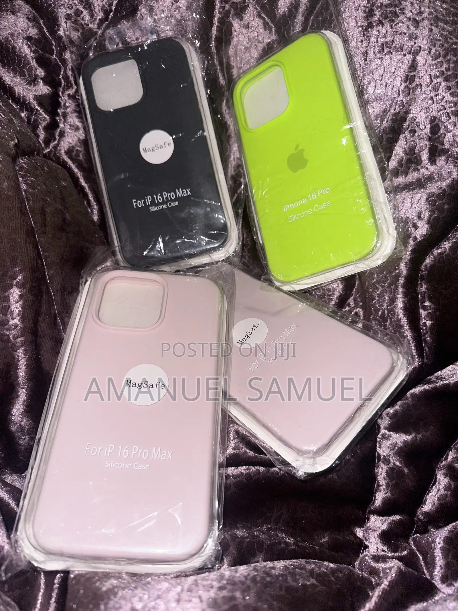 New Silicone iPhone Cases or አዲስ ሲሊኮን አይፎን መከለያ