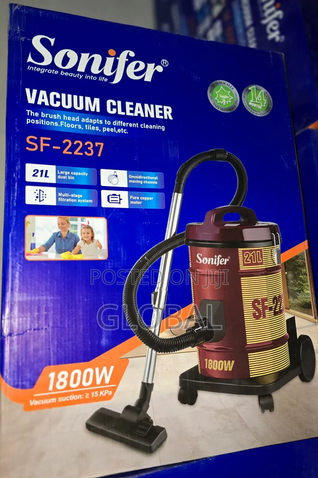 Sonifer 21-Litre Vacuum Cleaners