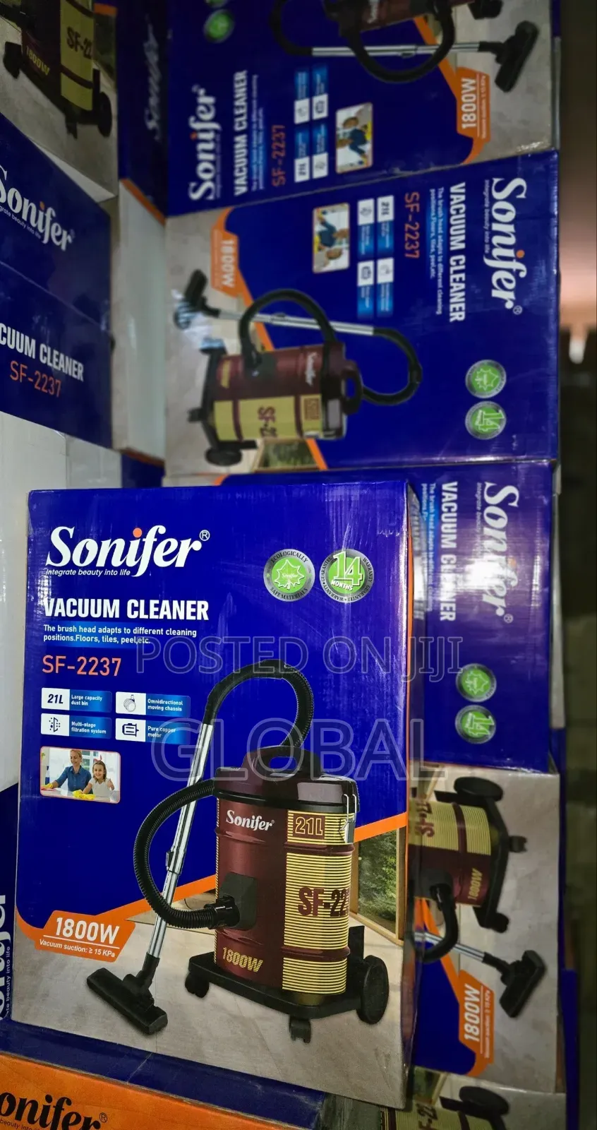 Sonifer 21-Litre Vacuum Cleaners