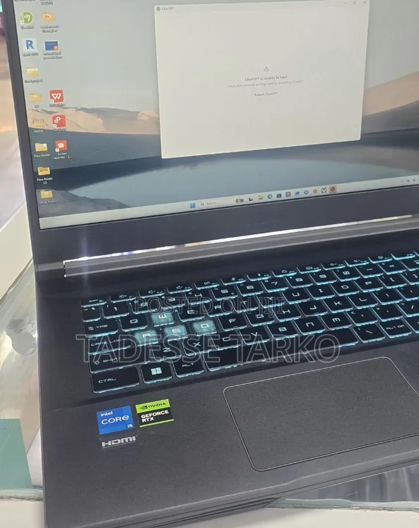 New Laptop MSI GF75 Thin 16GB Intel Core i5 SSD 1T
