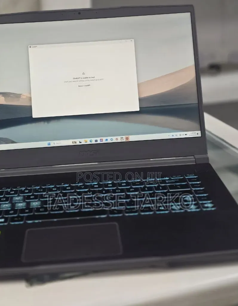New Laptop MSI GF75 Thin 16GB Intel Core i5 SSD 1T