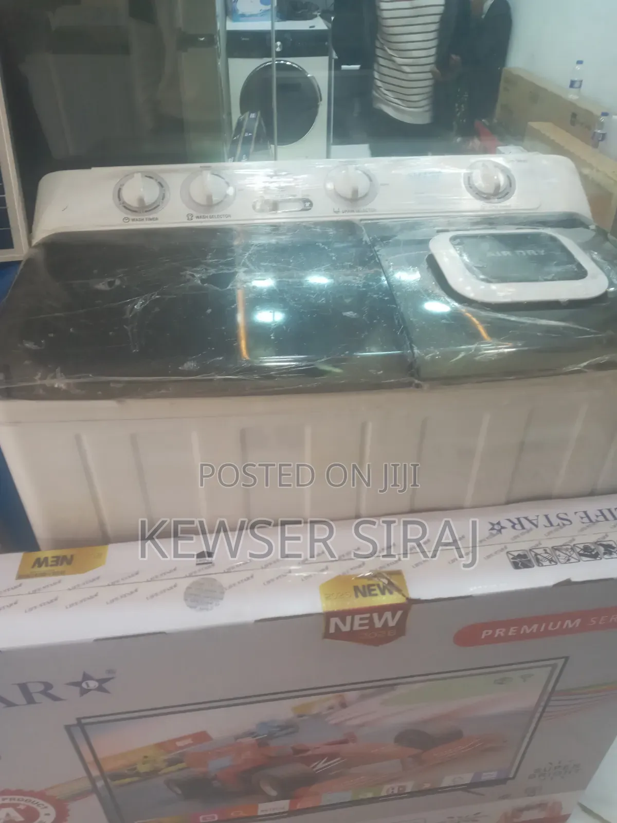 Smart 15kg Washing Mashine Manual Syestim