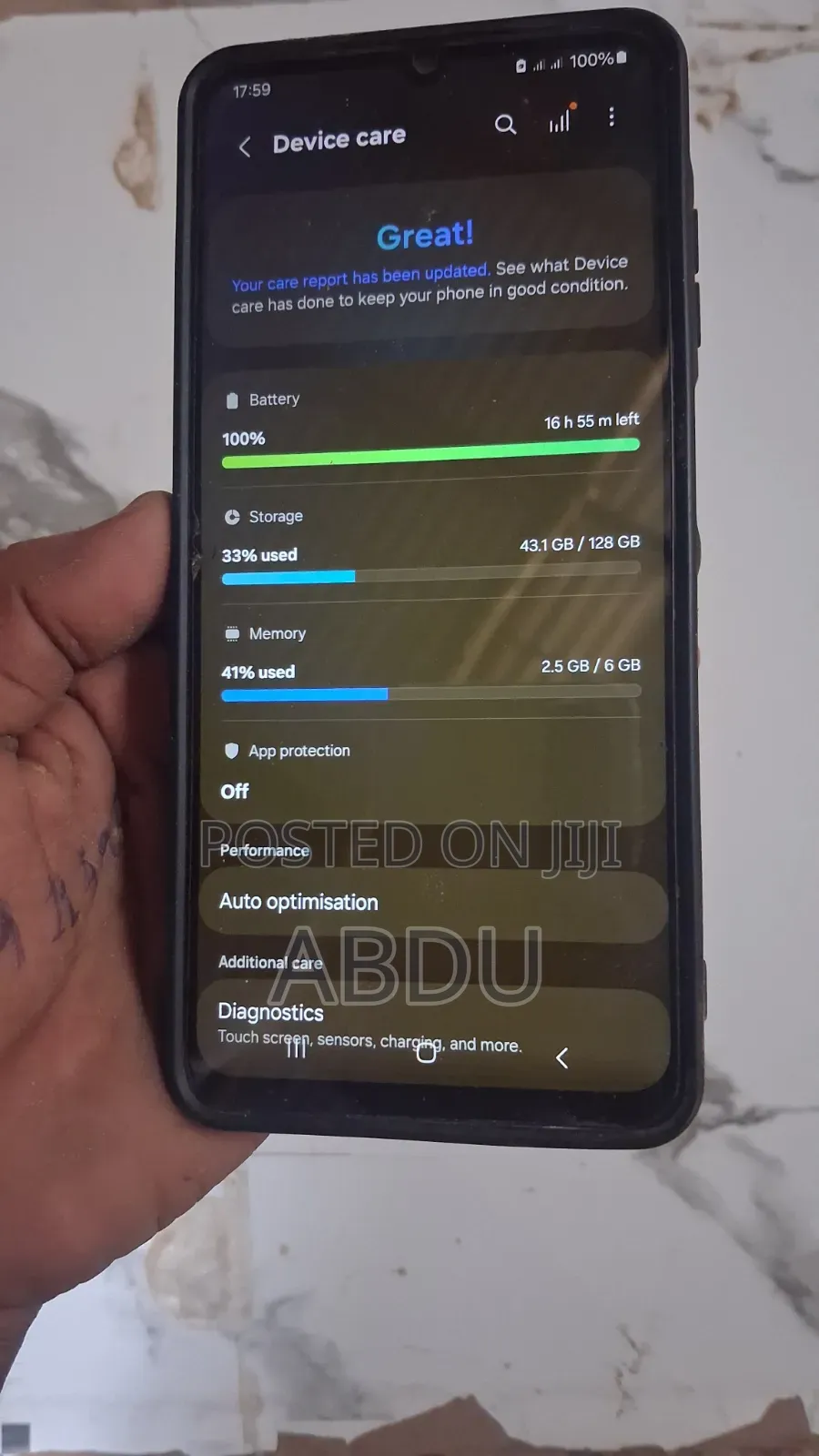 Samsung Galaxy A06 128 GB Blue