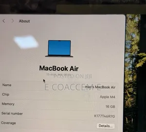 New Laptop Apple MacBook 16GB SSD 256GB
