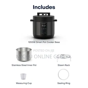 Nutricook 6L Smart Pot / 9in1 Pressure Cooker/ Free Delivery