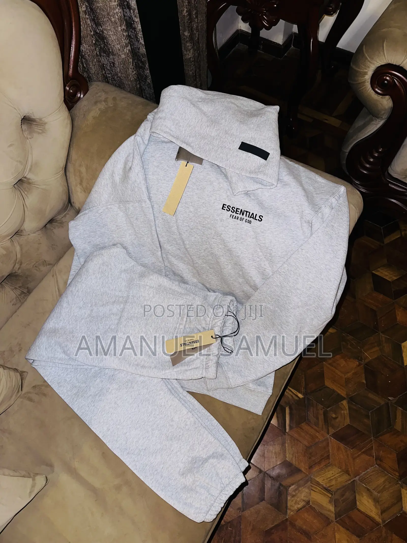 Original Essentials Hoodie + Sweatpants High Premium Quality Set
