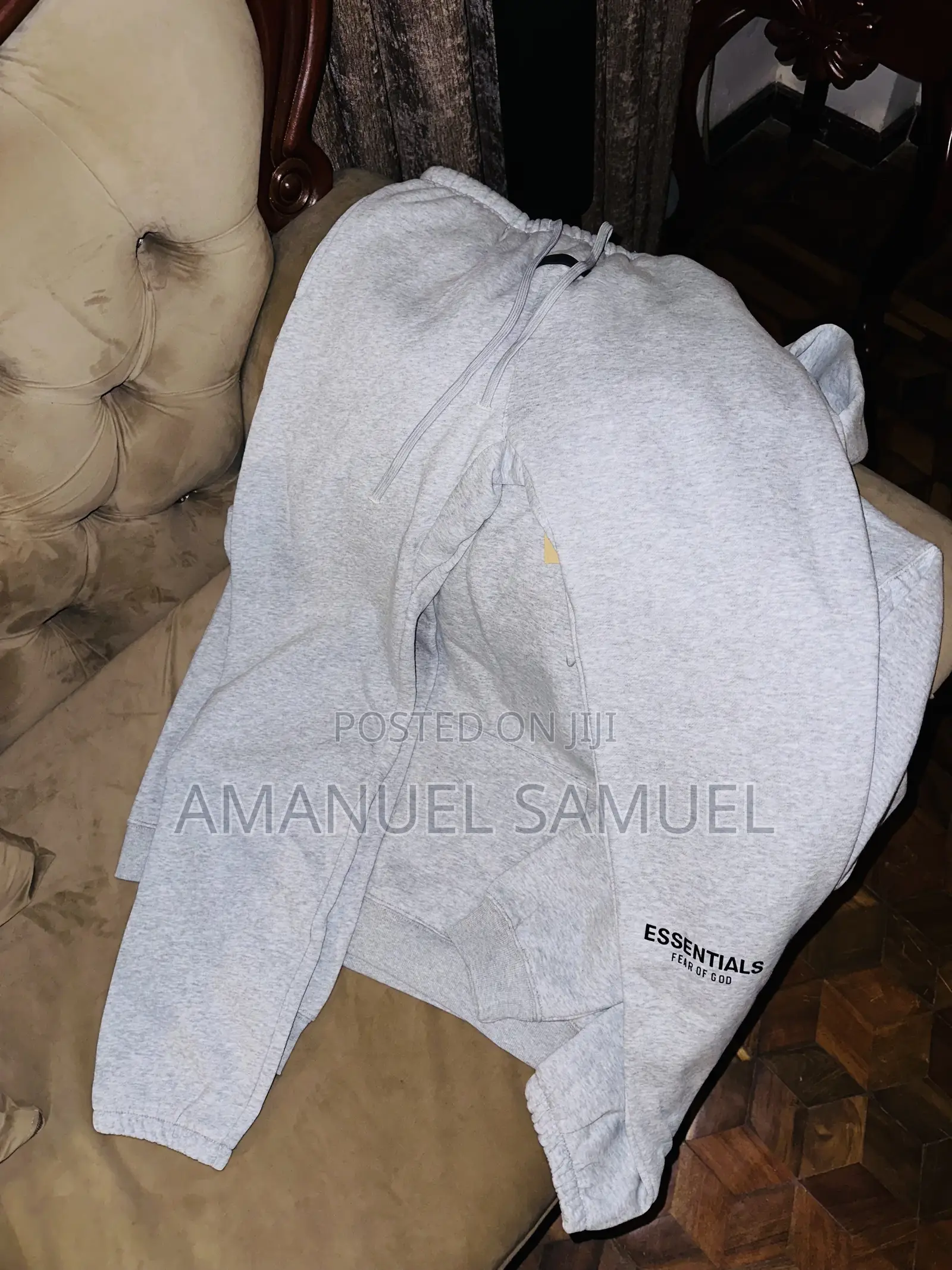 Original Essentials Hoodie + Sweatpants High Premium Quality Set