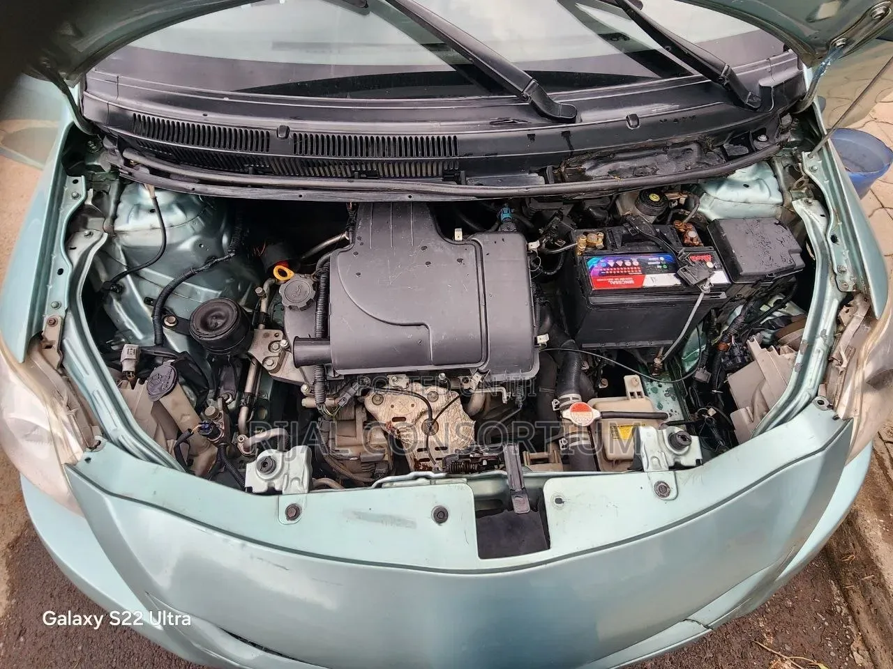 Toyota Belta 2008 Teal