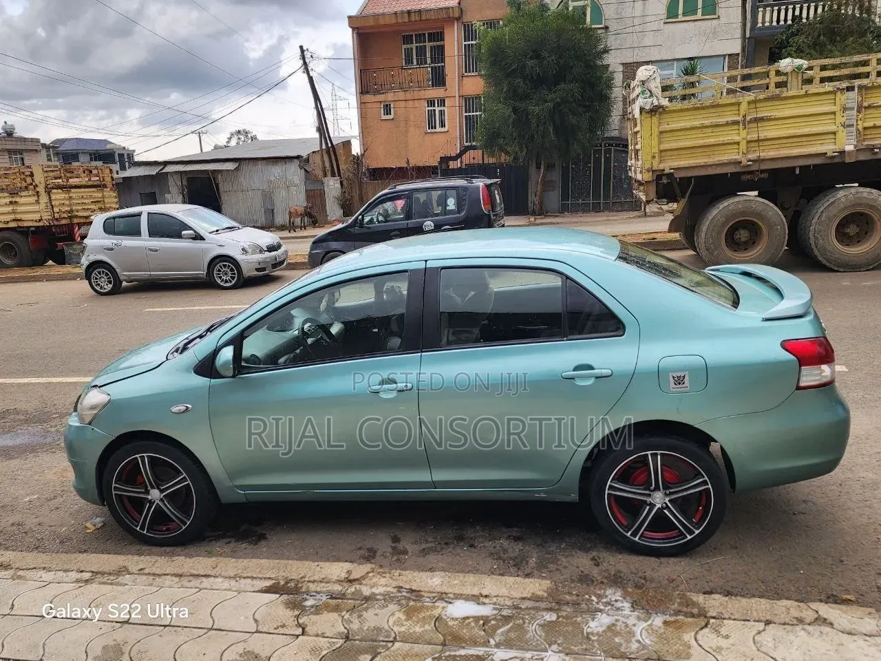 Toyota Belta 2008 Teal