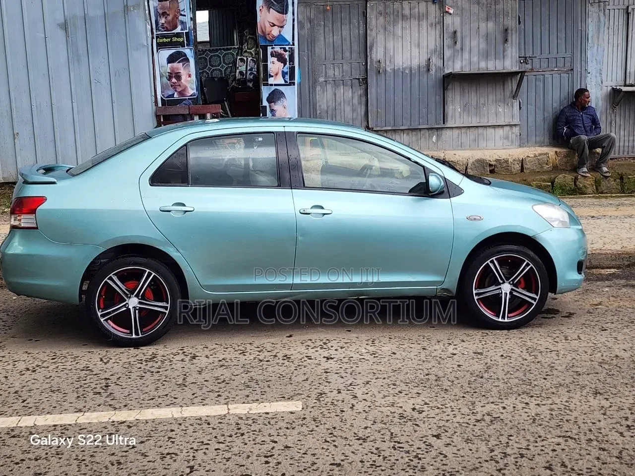 Toyota Belta 2008 Teal