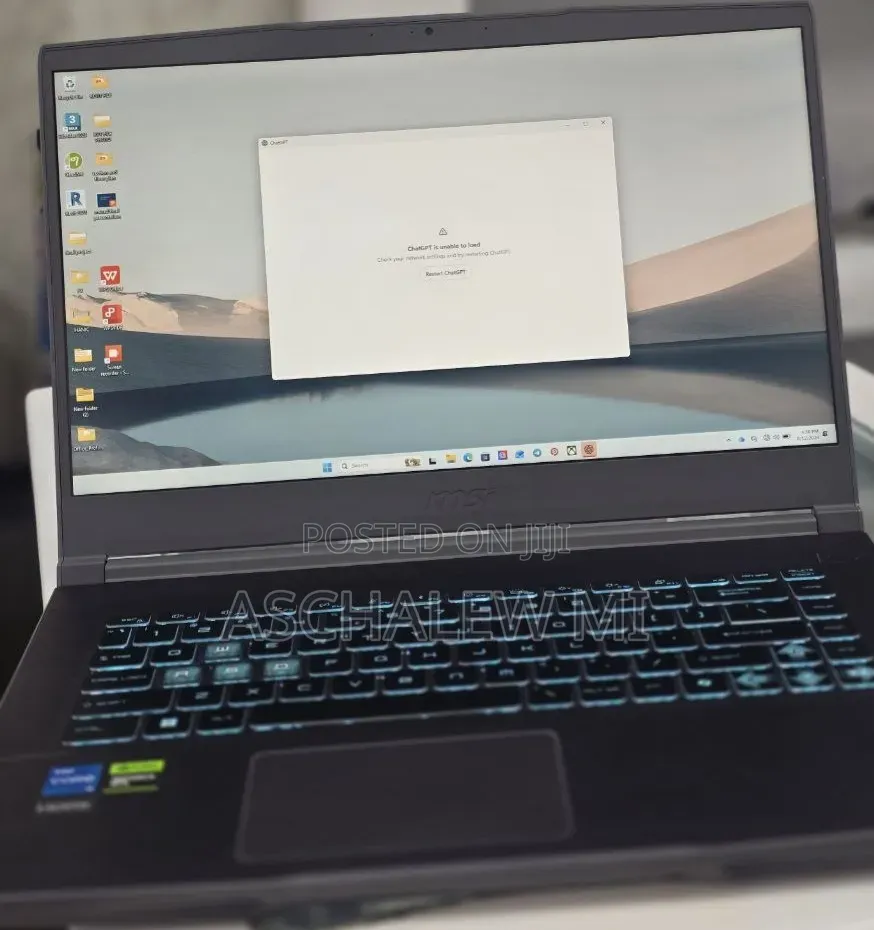 New Laptop MSI GF65 Thin 10UE 16GB Intel Core i5 SSD 512GB