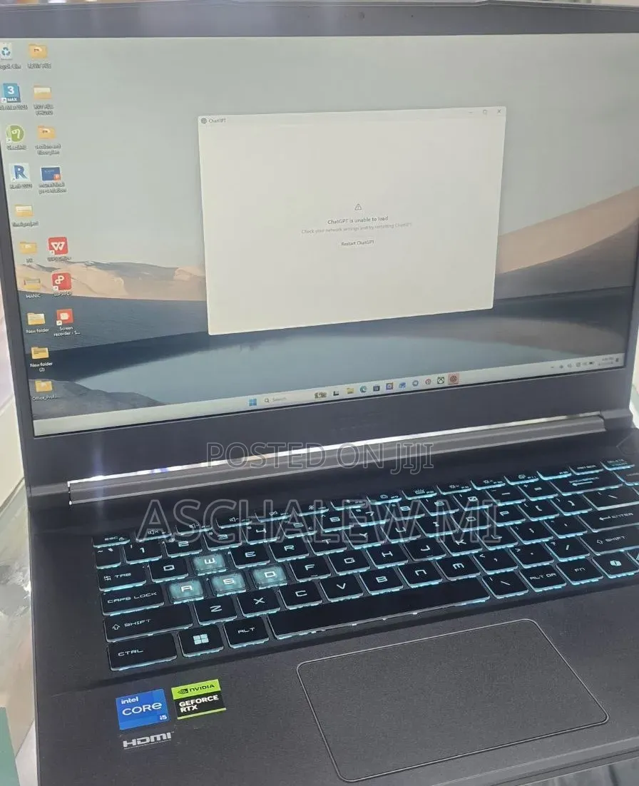 New Laptop MSI GF65 Thin 10UE 16GB Intel Core i5 SSD 512GB