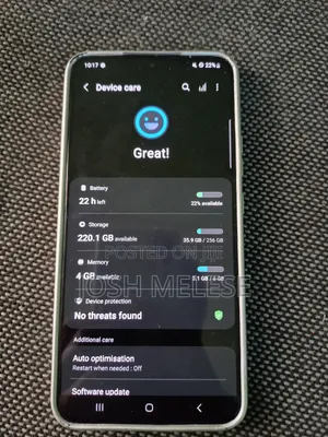 Samsung Galaxy S22+ 5G 256 GB Black