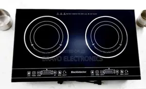 Black+Decker Digital Stove | Tempered Glass | Fan System