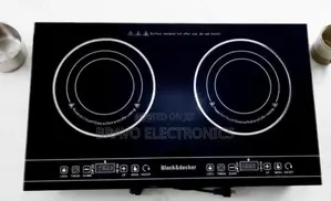  Black Decker Digital Stove | Premium Tempered Glass Design