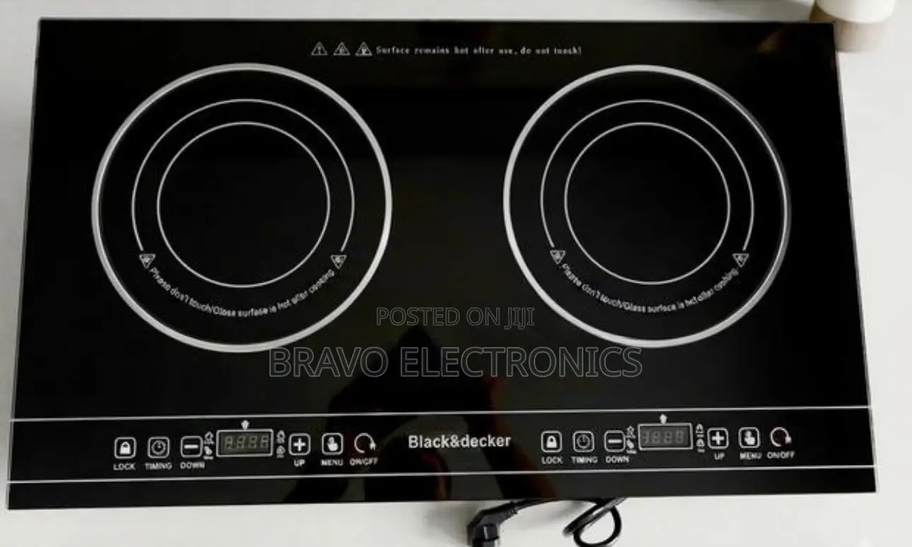  NEW Black+Decker Digital Stove | Tempered Glass + Fan System
