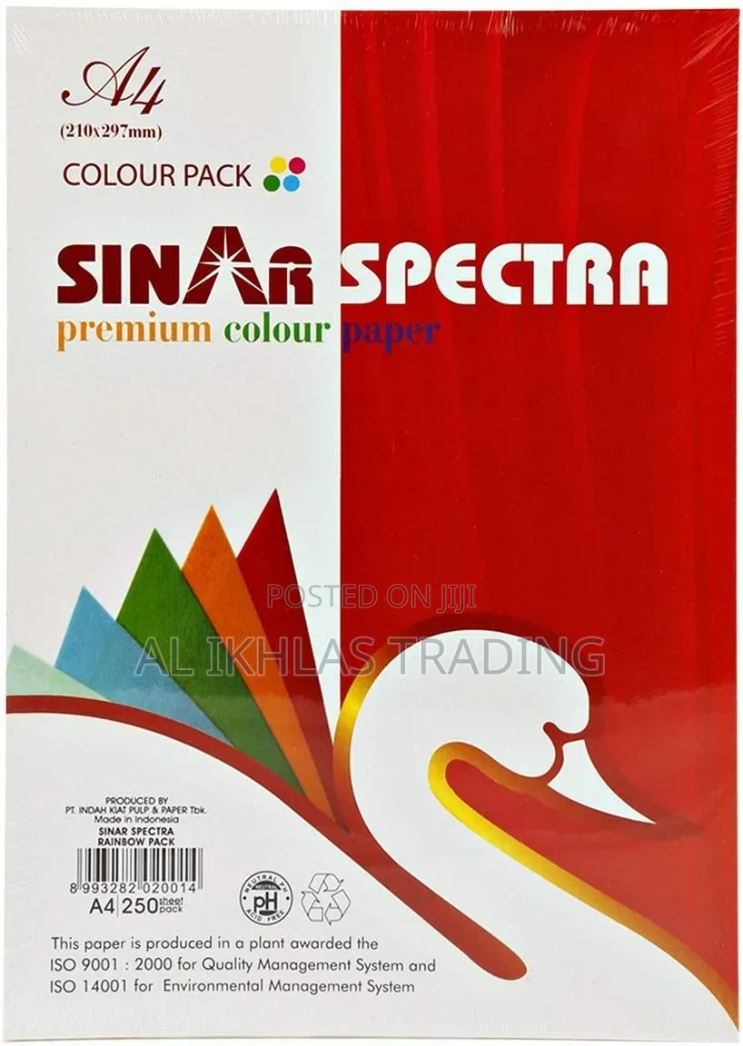 ​ጥራት ያለው የከለር ወረቀት (A4 Color Paper) - Wholesale Retail