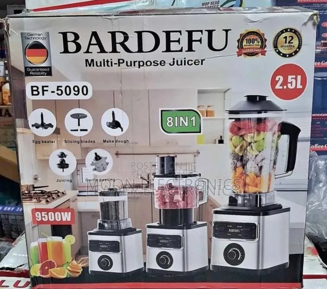 BARDEFU Multi-Purpose Juicer - 8 in 1 9500w