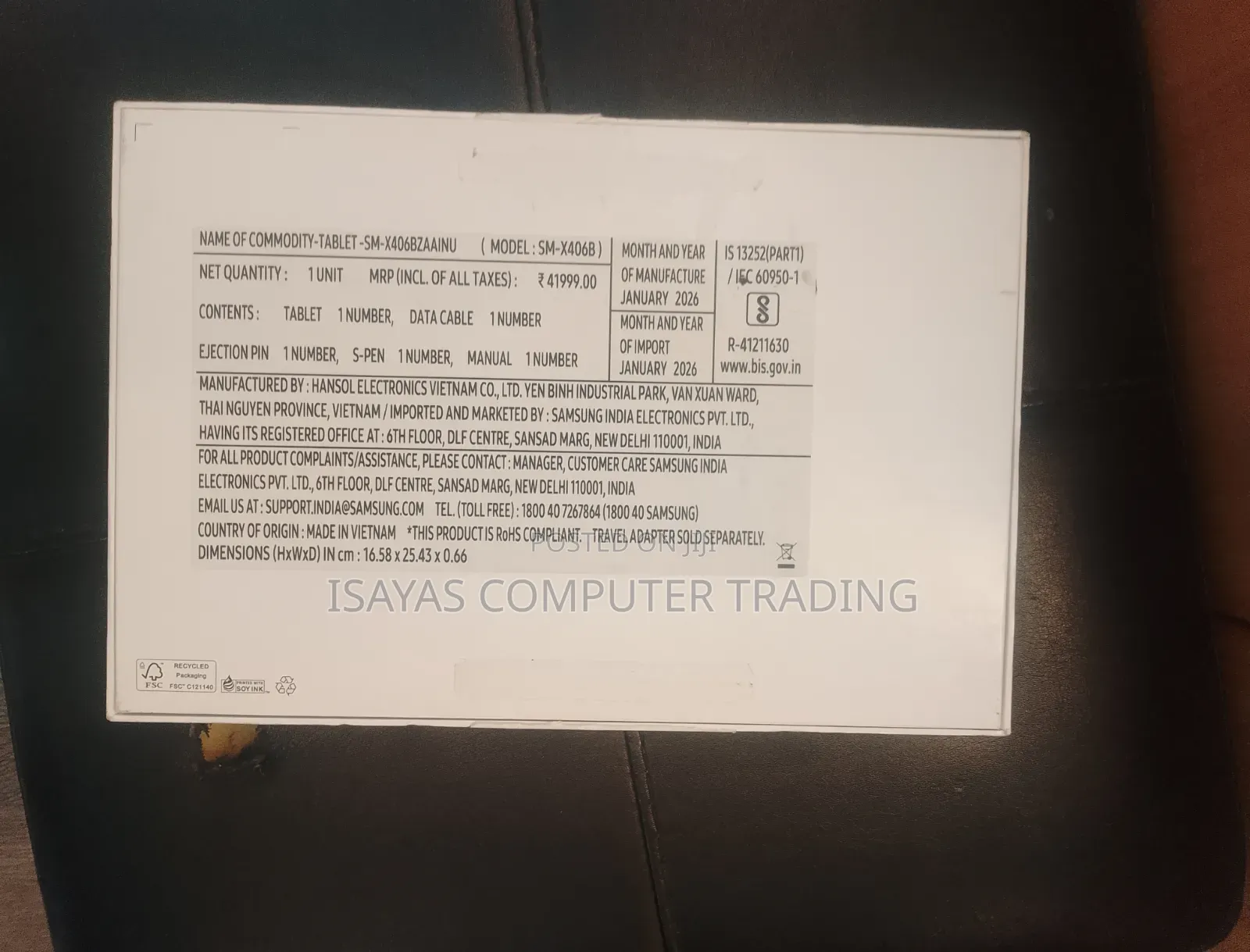 New Samsung Galaxy Tab S10 Lite 128 GB