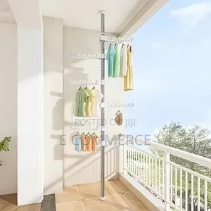 Telescopic Clothes Rack (ዘመናዊ የልብስ መስቀያ)