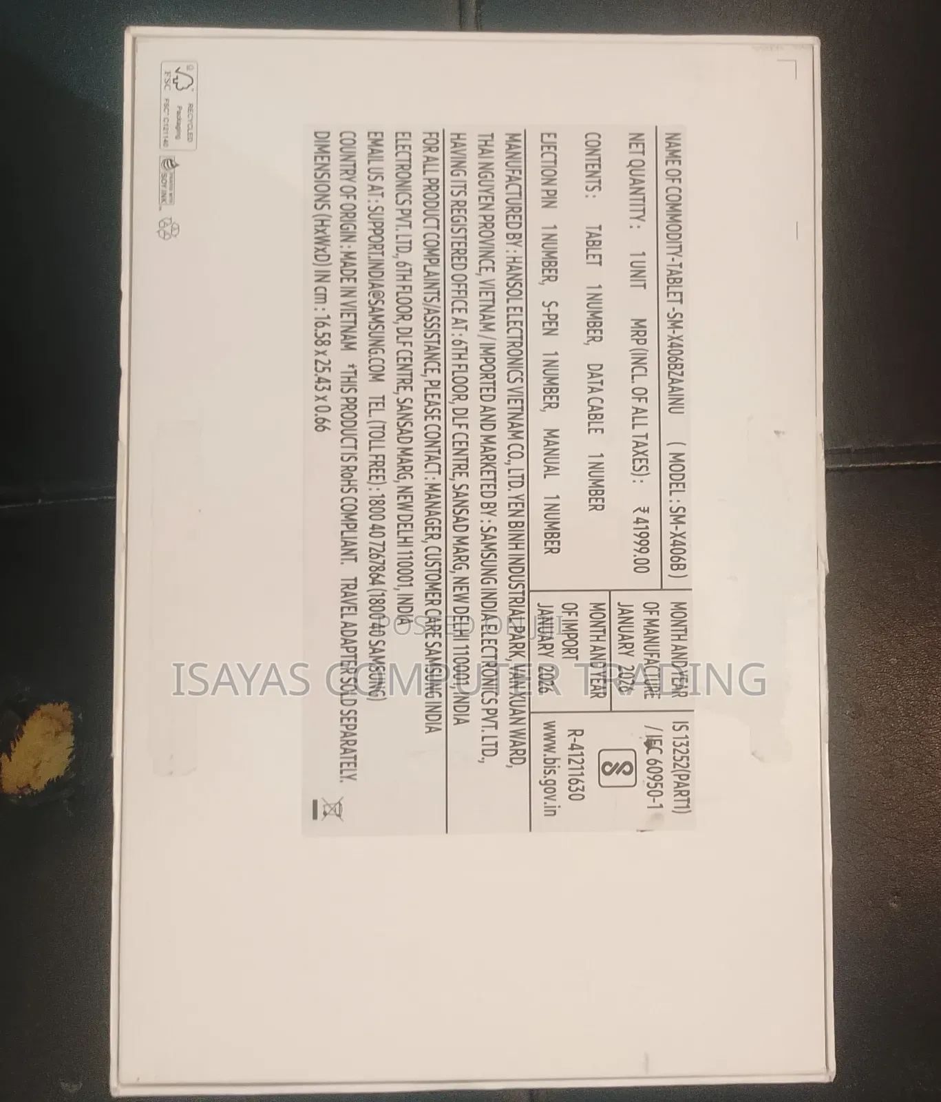 New Samsung Galaxy Tab S10 Lite 128 GB