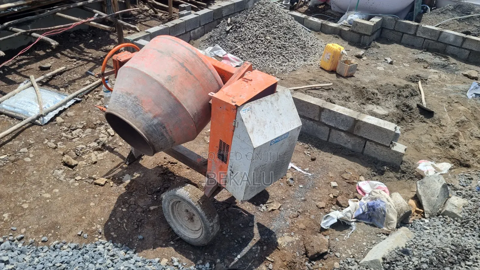 Mixer Concrete ሚክሰር