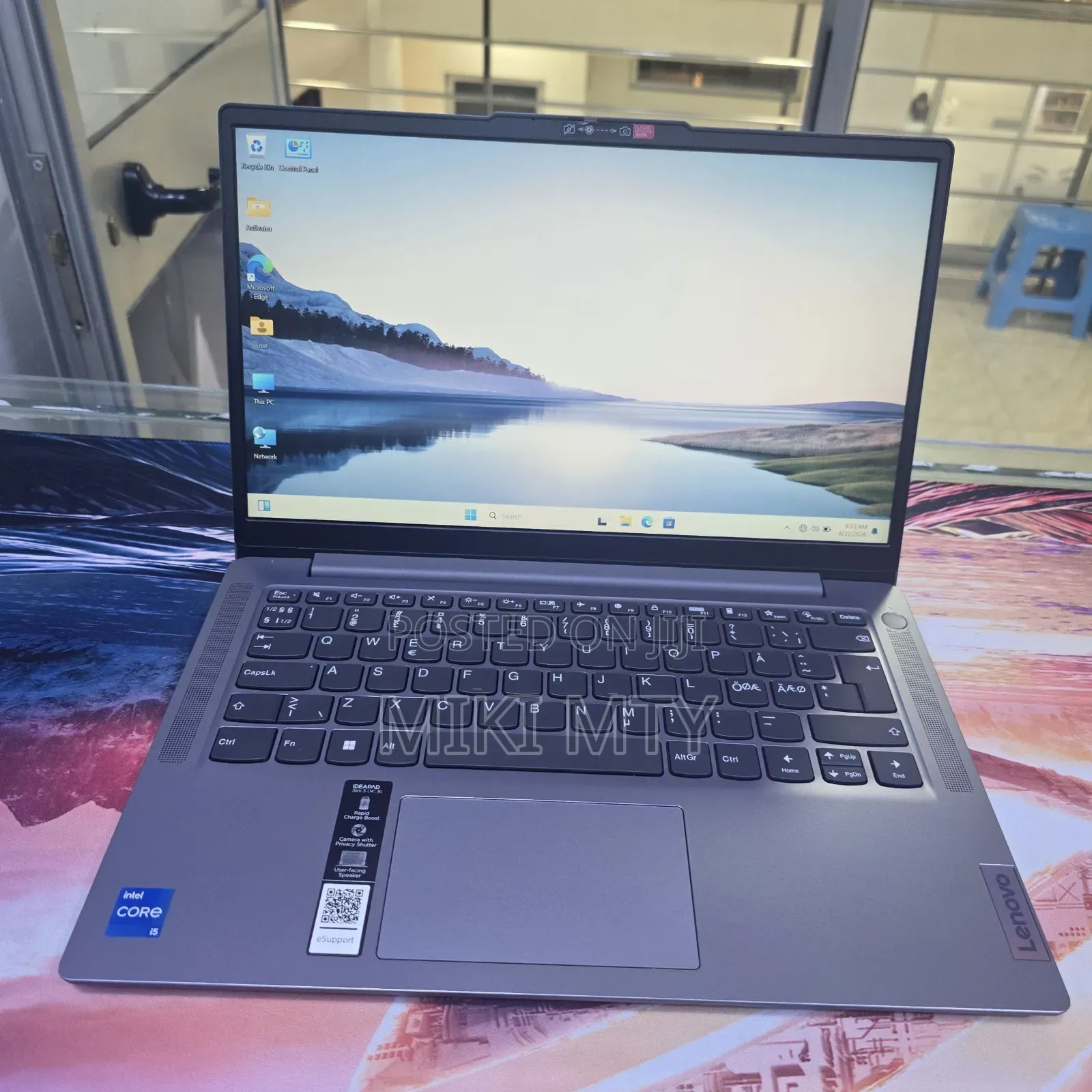 New Laptop Lenovo Ideapad 3 16GB Intel Core i5 SSD 512GB