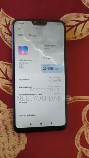 Xiaomi Mi 8 Lite 64 GB Silver
