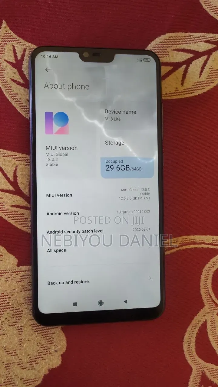 Xiaomi Mi 8 Lite 64 GB Silver