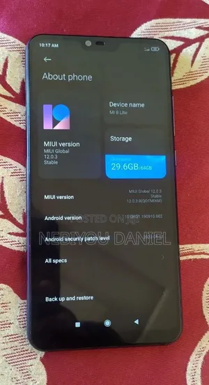 Xiaomi Mi 8 Lite 64 GB Silver